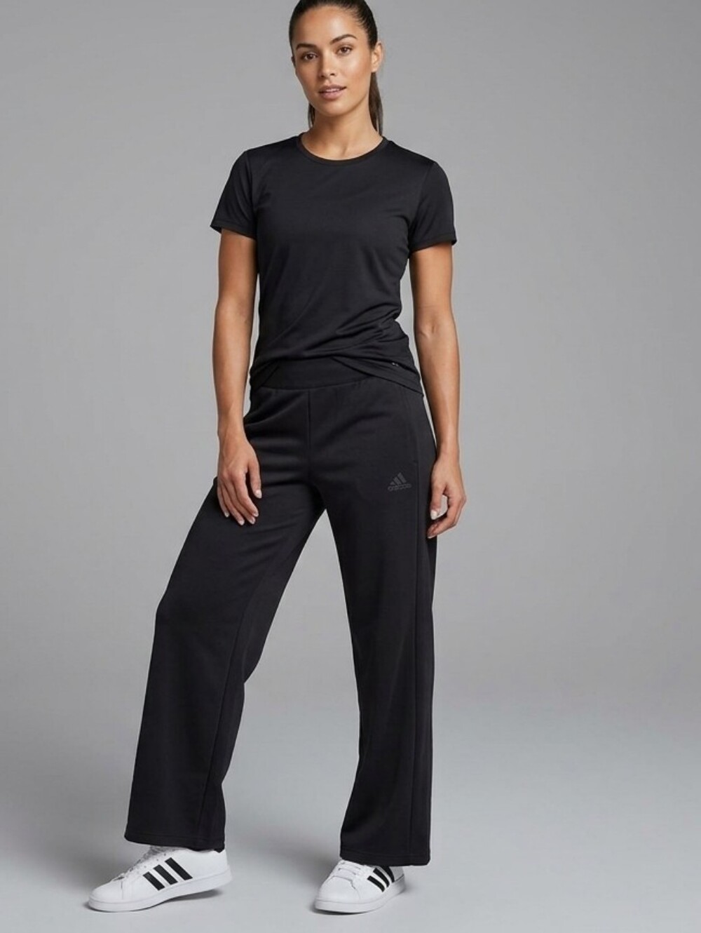R Black Adidas Athletic Pants Size Xlarge